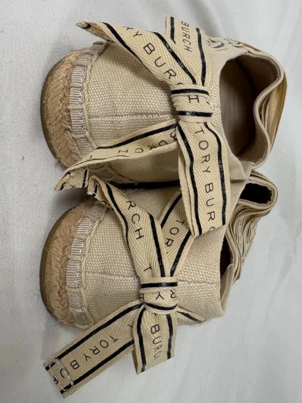 TORY BURCH ESPADRILLES / SIZE 6.5